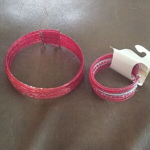 3 For $12 Sale. Choker Necklace and Bracelet